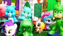 Heroes en pijamas rescatan a Peppa Pig! Muñecas y juguetes con Andre para niñas