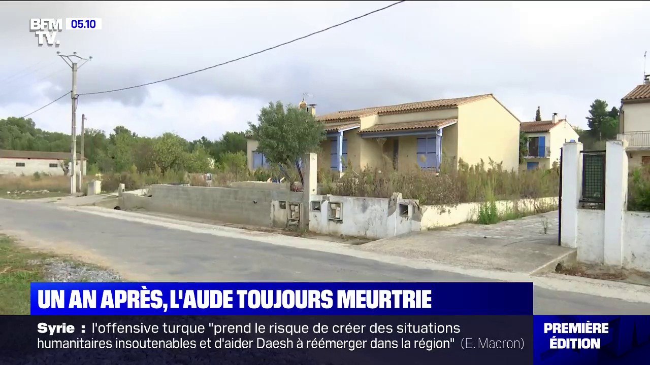 "On n'est pas tranquille, on a toujours cette appréhension." Un an après les inondations monstres, l'Aude toujours meurtrie