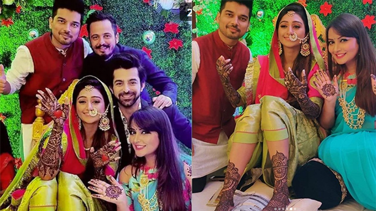 Mohena Kumari Singh looks beautiful in her Mehendi Ceremony | Boldksy