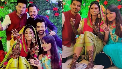 Mohena Kumari Singh looks beautiful in her Mehendi Ceremony | Boldksy