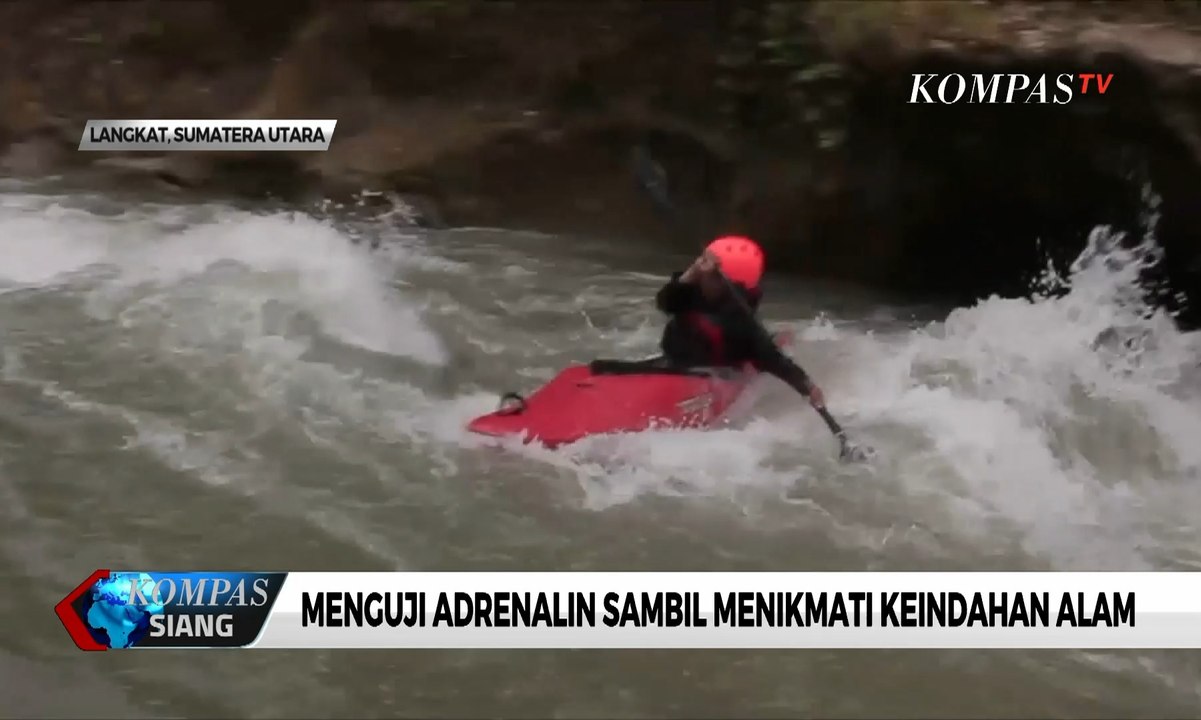 Olahraga Kayak di Langkat, Menguji Adrenalin Sambil Menikmati Keindahan Alam