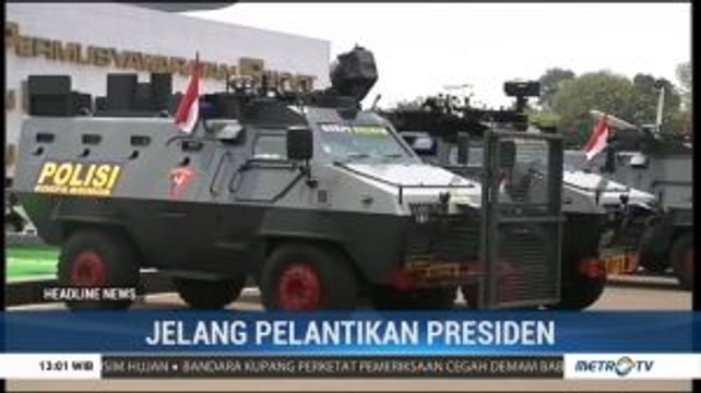 Ribuan Personel Gabungan Disiagakan Jelang Pelantikan Presiden