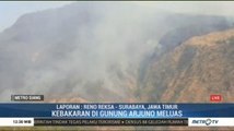 Kebakaran di Gunung Arjuno Semakin Meluas