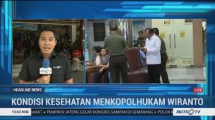 Sejumlah Pejabat Negara Jenguk Wiranto di RSPAD