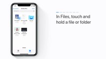 Comment compresser et décompresser des documents dans Fichiers sur iPhone, iPad ou iPod touch - Apple Support