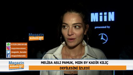 Melisa Aslı Pamuk Oğuzhan Özyakup sorusuna ne yanıt verdi?