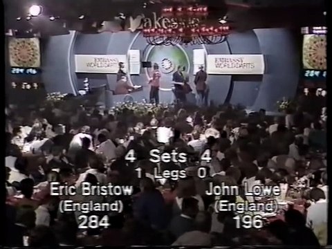 BDO World Darts Championship Final 1987 - Eric Bristow vs John Lowe 3of3
