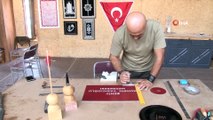 Bakır işleme ustasından Türk ve İslam eserleri