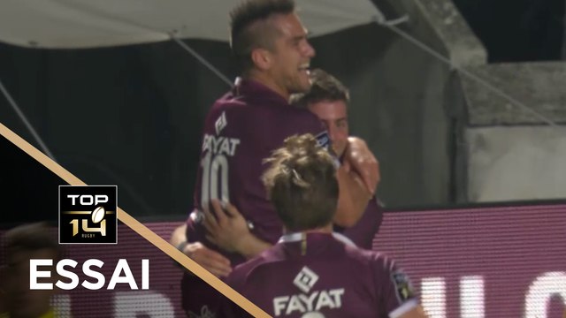 TOP 14 - Essai Santiago CORDERO (UBB) - Bordeaux-Bègles - Clermont - J7 - Saison 2019/2020