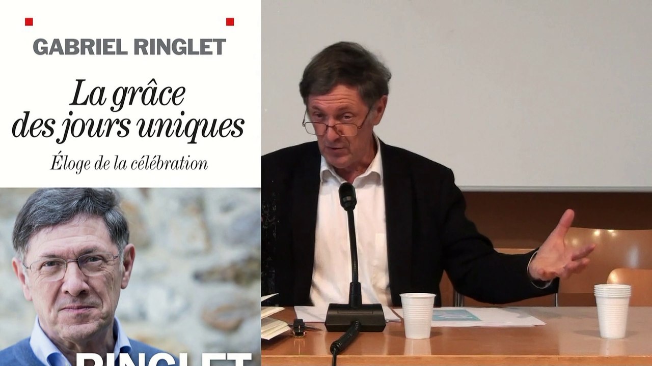 2 - Première partie de la Conférence du Père Gabriel RINGLET, "L'art de célébrer", Samedi 5 octobre 2019 à Paris