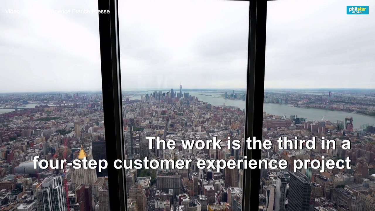 Empire State Building observatory reopens with new 360-degree view