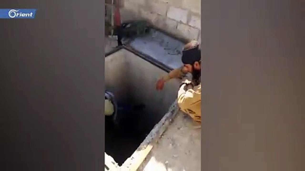شاهد شبكة أنفاق لميليشيا "الوحدات الكردية" بمدينة رأس العين