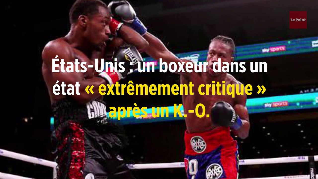 États-Unis : un boxeur dans un état « extrêmement critique » après un K.-O.