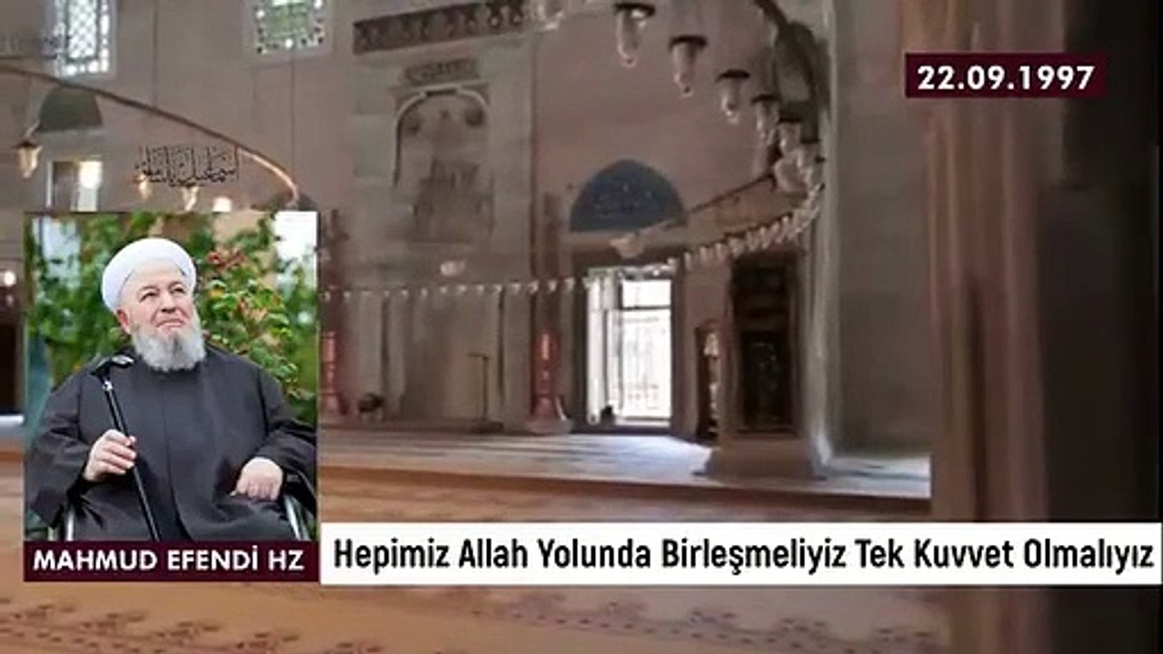 Mahmud Efendi Hazretleri Allah Kimlere Yardım Eder 1997