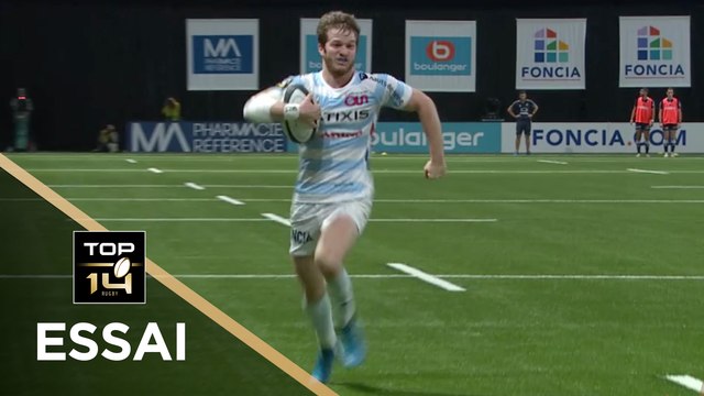 TOP 14 - Essai Louis DUPICHOT (R92) - Racing 92 - Agen - J7 - Saison 2019/2020