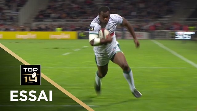 TOP 14 - Essai Watisoni VOTU (SP) - Lyon - Pau - J7 - Saison 2019/2020