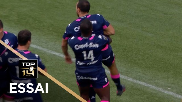 TOP 14 - Essai Kylan HAMDAOUI (SFP) - Paris - Toulon - J7 - Saison 2019/2020