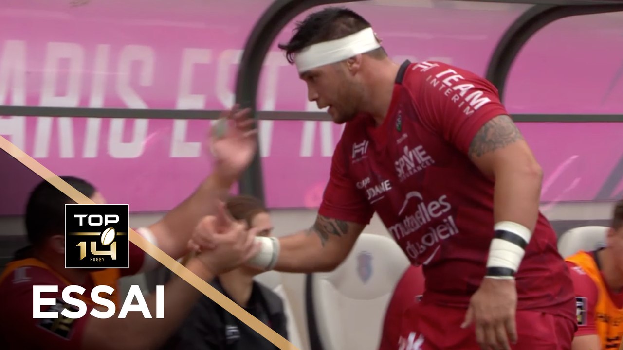 TOP 14 - Essai Raphael LAKAFIA (RCT) - Paris - Toulon - J7 - Saison 2019/2020