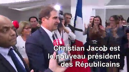 Christian Jacob devient le nouveau président d'un parti LR en crise
