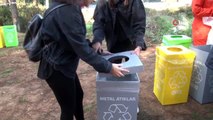 Üniversitelilerin 'koşarak çöp toplama' yarışı