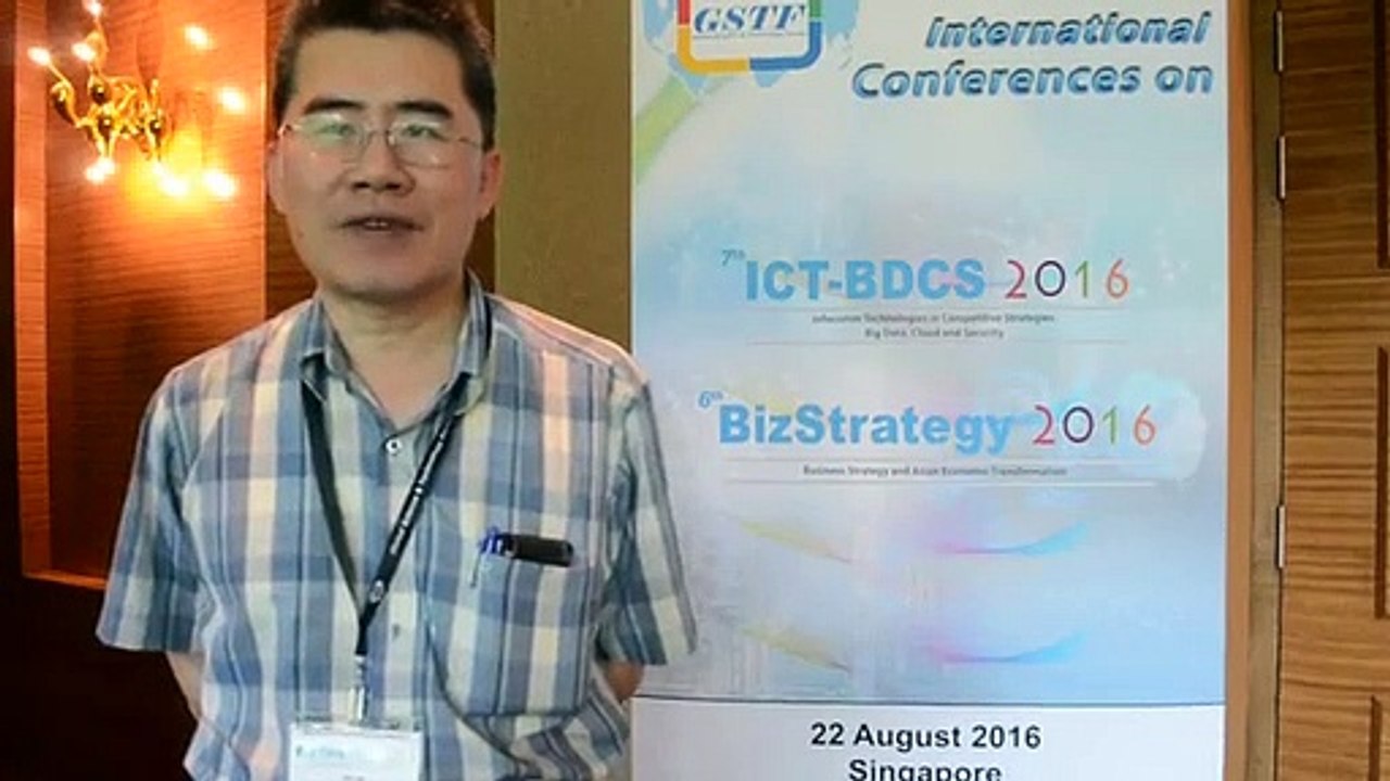 Dr. Yung Ming Shiu at BizStrategy Conference 2016 by GSTF
