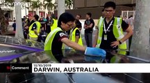 Australie : coup d'envoi de la plus grande course de voitures solaires du monde