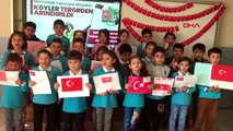 Sivas minik öğrencilerden barış pınarı harekatı'na destek
