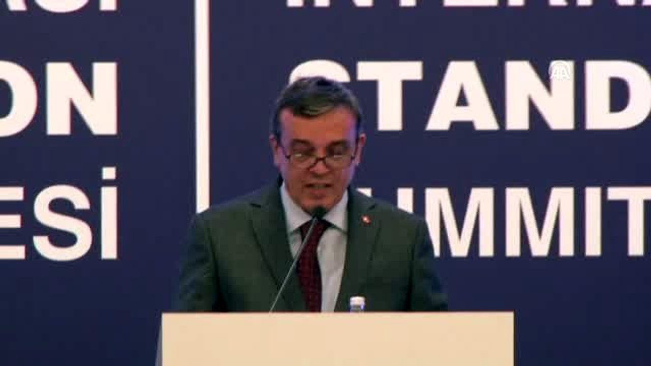 Uluslararası Standardizasyon Zirvesi -  TSE Başkanı Prof. Dr. Şahin ve TOBB Başkan Yardımcısı Kopuz