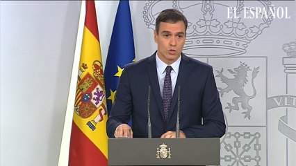 Sánchez: la sentencia contra independentistas será de "íntegro cumplimiento"