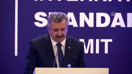 Uluslararası Standardizasyon Zirvesi - Sanayi ve Teknoloji Bakan Yardımcısı  Büyükdede