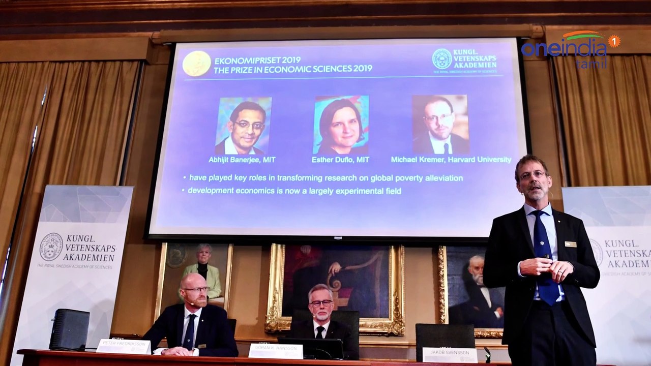 Abhijit Banerjee, Esther Duflo and Michael Kremer win 2019 Nobel Economics Prize
