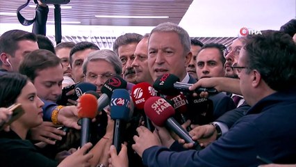 Hulusi Akar: 'Bölgedeki tek DEAŞ hapishanesinin YPG'liler tarafından boşaltıldığını gördük'