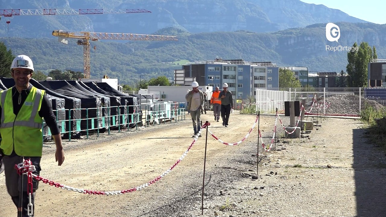 Reportage - Le nouvel hôpital de Voiron bientôt sur pied