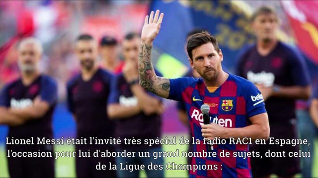Champs League Nouvelles | Messi entre le ballon d'or & la ligue des champions?