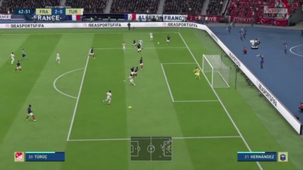 On a simulé France - Turquie sur FIFA 20 (qualif EURO 2020)