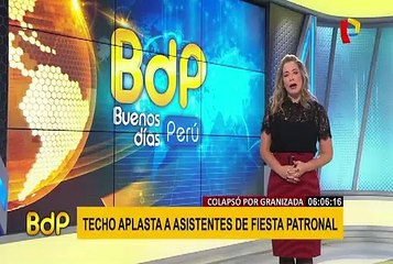 Huancayo: derrumbe de techo deja al menos 6 muertos y 40 heridos