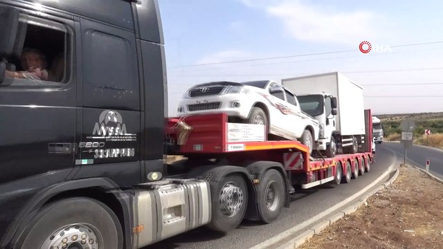 Suriye Milli Ordusu'nun Şanlıurfa’ya sevkiyatı sürüyor