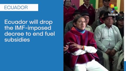 Ecuador's Gov’t Gives In To Indigenous Demands