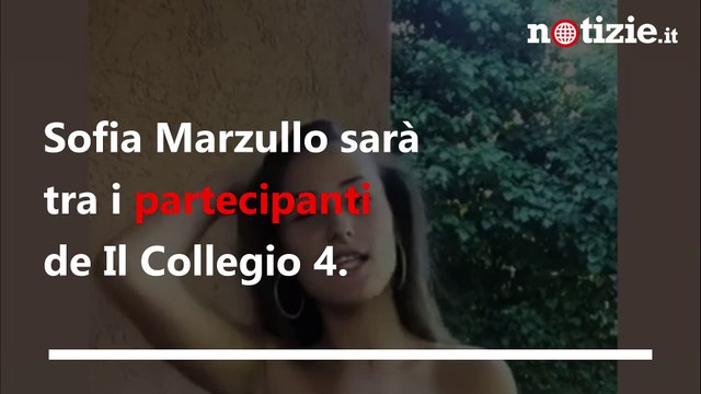 Collegio 4, chi è la giovane influencer Sofia Marzullo | Notizie.it