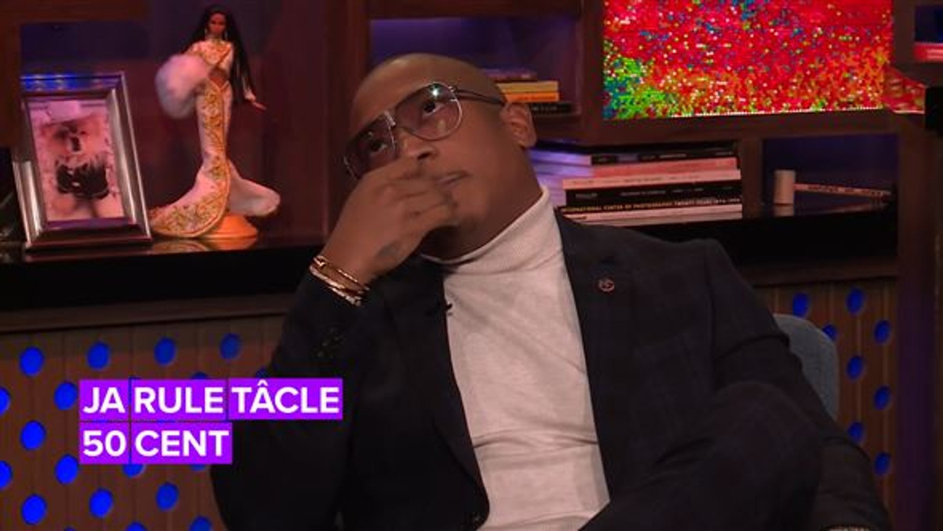 ⁣Ja Rule qualifie 50 cent de mauvais père.