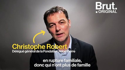 Le message de Christophe Robert de la Fondation Abbé Pierre qui veut lutter contre la pauvreté chez les jeunes