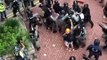 Multiple arrests in Hong Kong as protests hit pro-Bejing targets
