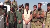 Suriye Milli Ordusu'nun Resulayn'da YPG/PKK'larla çatışma anları