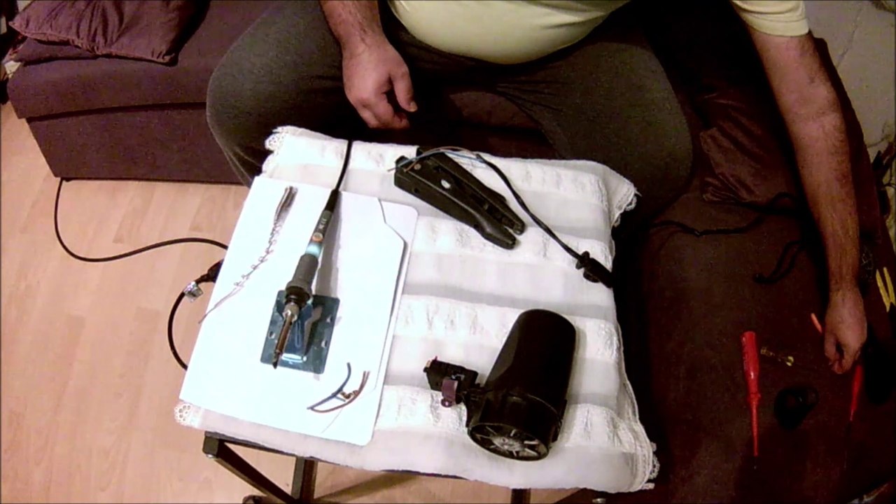 Haarföhn reparieren Teil 3, Haartrockner reparieren Teil 3