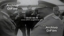 Josip Broz Tito receives Reza Pahlavi at Belgrade Airport 1967