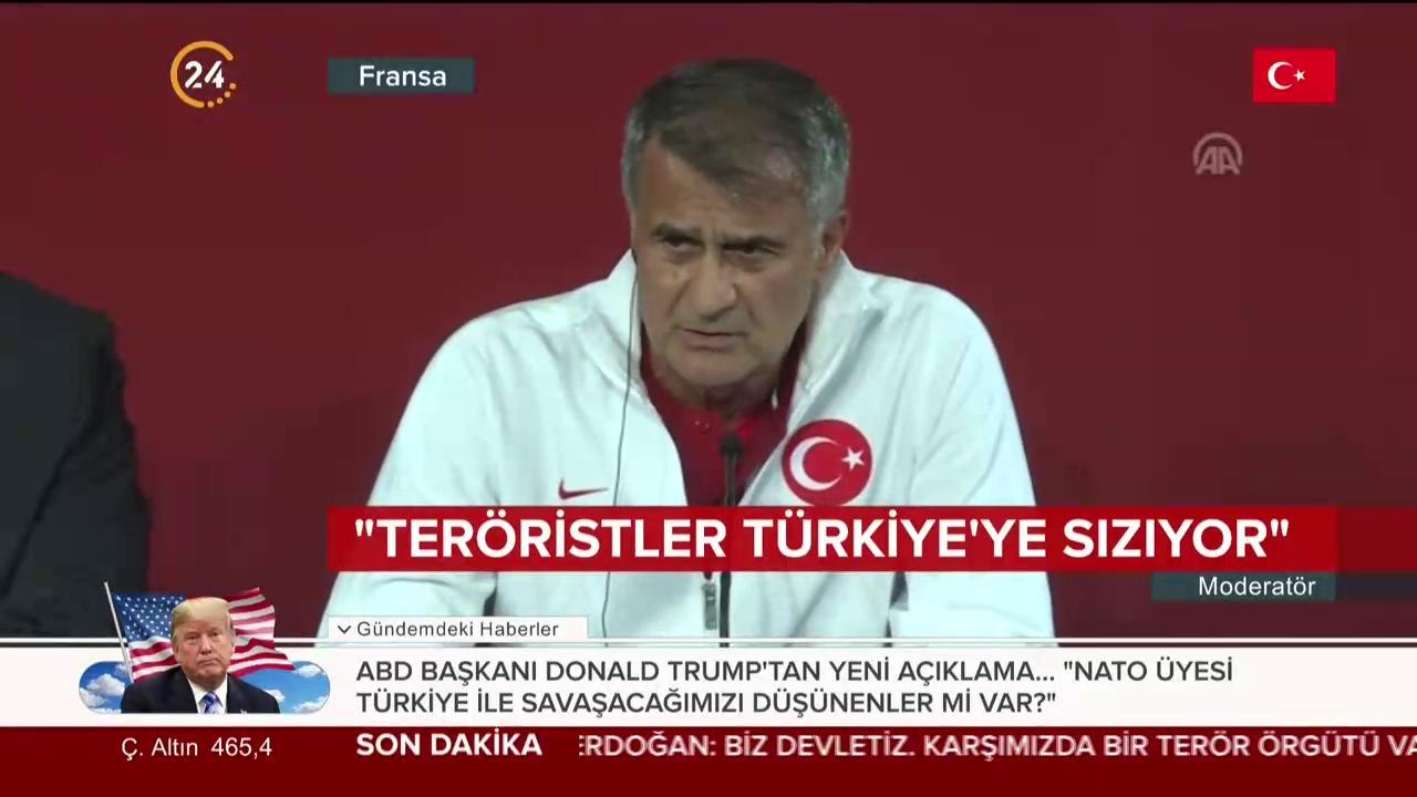 Şenol Güneş'ten Fransız gazeteciye tokat gibi 'Barış Pınarı' yanıtı