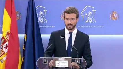 Pablo Casado pide que Sánchez no indulte a los condenados del ‘procés’