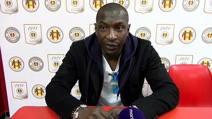 Mamadou Niang après la victoire de l'Athlético Marseille