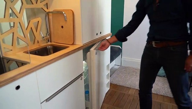 Visite d’un studio de 14 m2 durant les Journées de la Rénovation