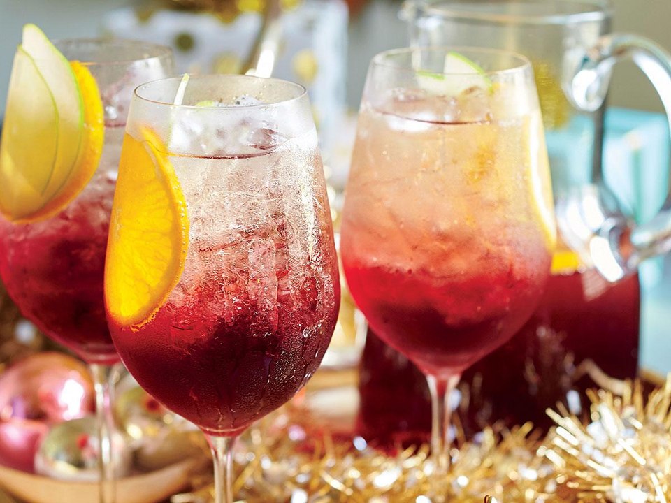 Cranberry Sangría Punch